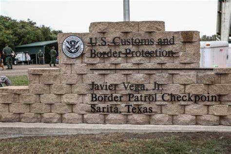 U. S. Border Patrol Stop at Sarita, Texas